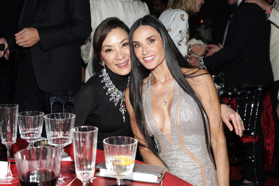 Demi Moore and Michelle Yeoh