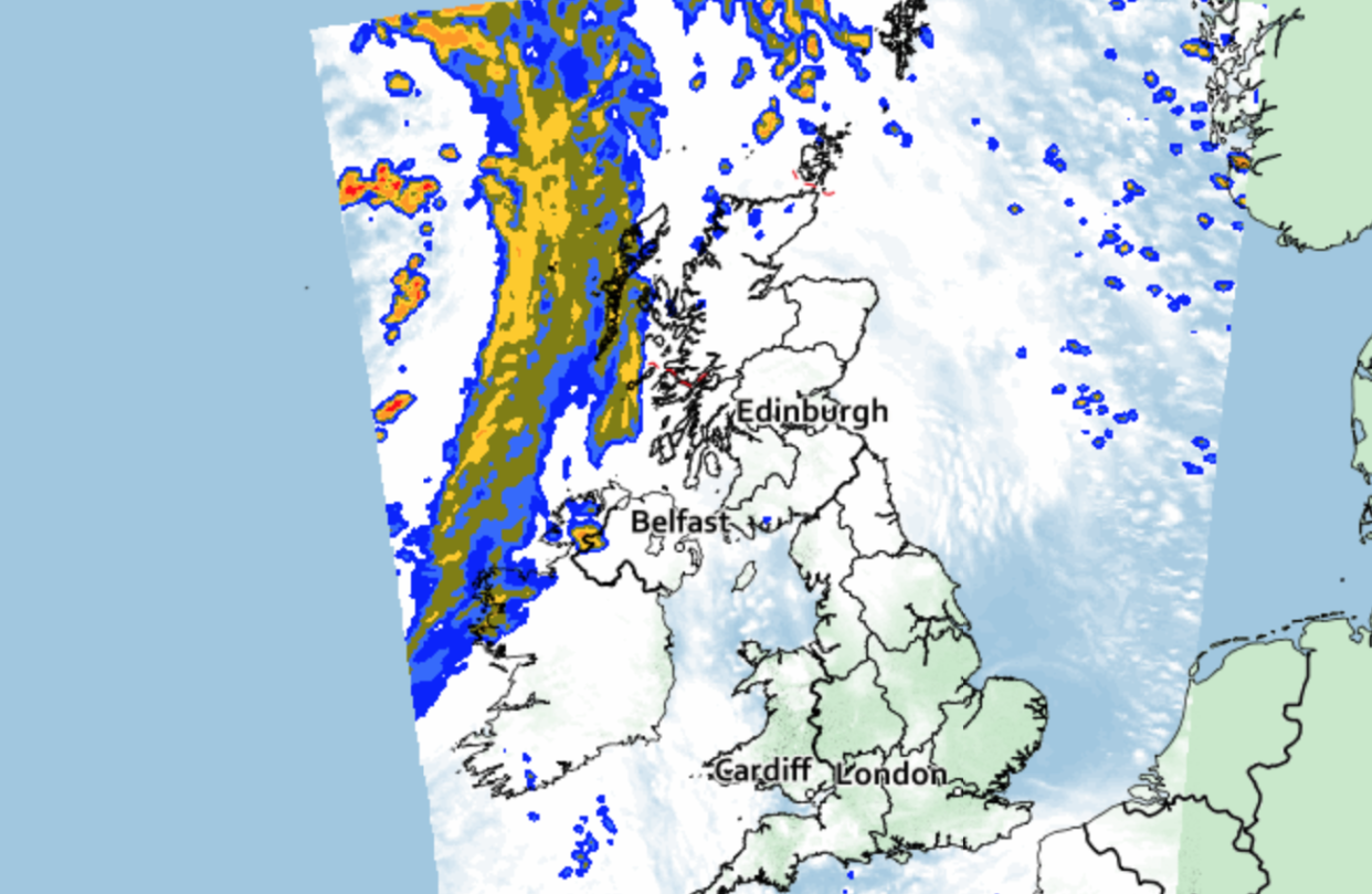 Temperatures are set to drop this week, according to the Met Office. (Picture: Met Office)