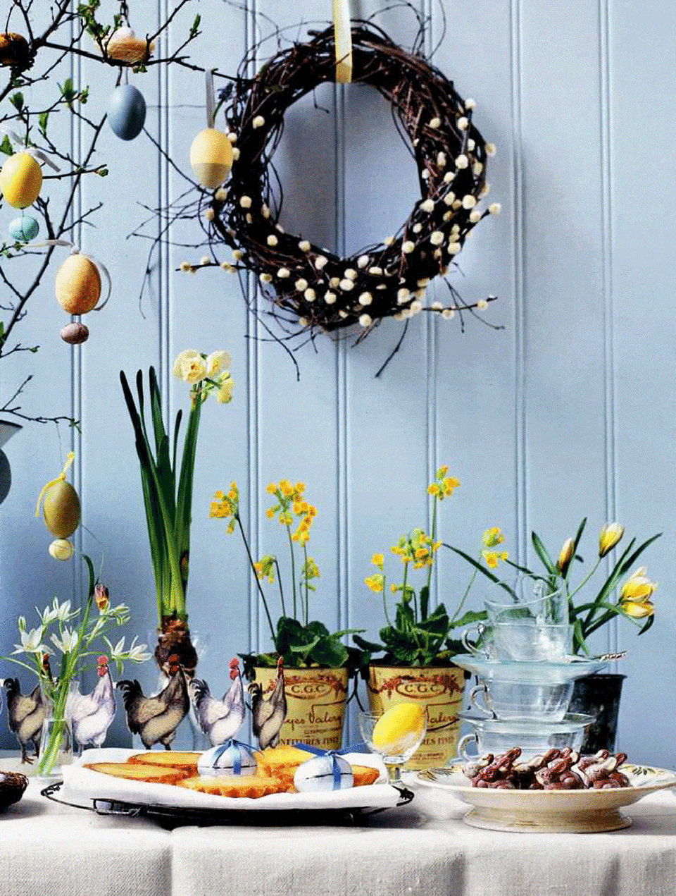 Easter Buffet Decorations