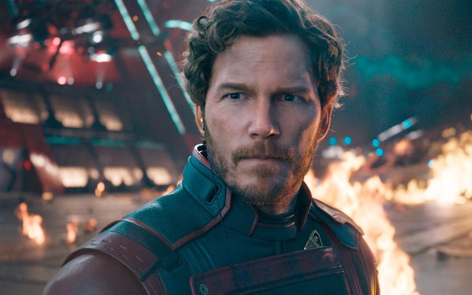 Chris Pratt in Guardians of the Galaxy Vol 3 - AP