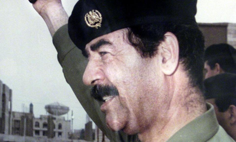 Saddam Hussein in 1991