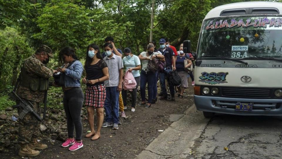 Operativo militar en El Salvador