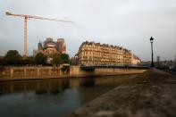 Notre Dame Cathedral in Paris ahead of Easter celebrations to be held under lockdown