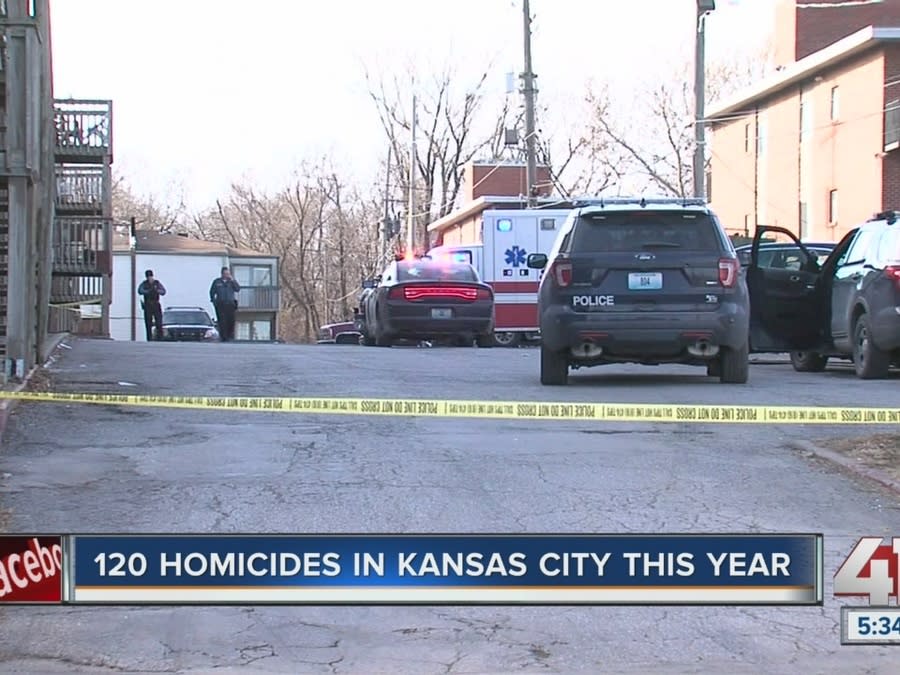 120 homicides reported in Kansas City this year