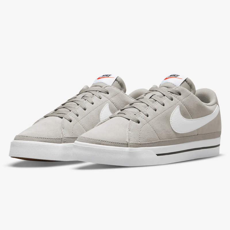 <p>Courtesy of Nike</p><p>The Nike Court Legacy is a fashion sneaker that’s been trending upward in the last handful of years following the crazy success of the Killshot 2. A more affordable alternative at $60, you can score it for an even better price in the seasonal gray or tan suede. You’ll likely wear them a ton because they’re subtle enough to match nearly anything, from <a href="http://mensjournal.com/style/best-khaki-pants-men" rel="nofollow noopener" target="_blank" data-ylk="slk:work pants;elm:context_link;itc:0;sec:content-canvas" class="link ">work pants</a> to shorts.</p><p>[$60; <a href="https://clicks.trx-hub.com/xid/arena_0b263_mensjournal?q=https%3A%2F%2Fhowl.me%2FckMf31GIpLF&event_type=click&p=https%3A%2F%2Fwww.mensjournal.com%2Fstyle%2Fnike-mens-shoe-sale-october-2023%3Fpartner%3Dyahoo&author=Anthony%20Mastracci&item_id=ci02cbb36fe0002679&page_type=Article%20Page&partner=yahoo&section=sneakers&site_id=cs02b334a3f0002583" rel="nofollow noopener" target="_blank" data-ylk="slk:nike.com;elm:context_link;itc:0;sec:content-canvas" class="link ">nike.com</a>]</p>