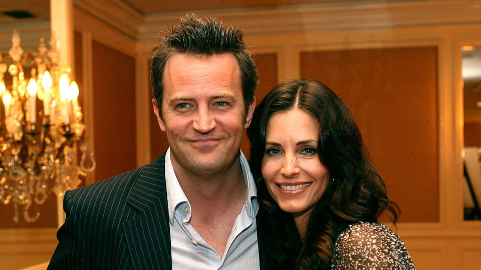 Courteney Cox Says Matthew Perry 'Visits' Her Amid New Investigation into What Really Caused His Death