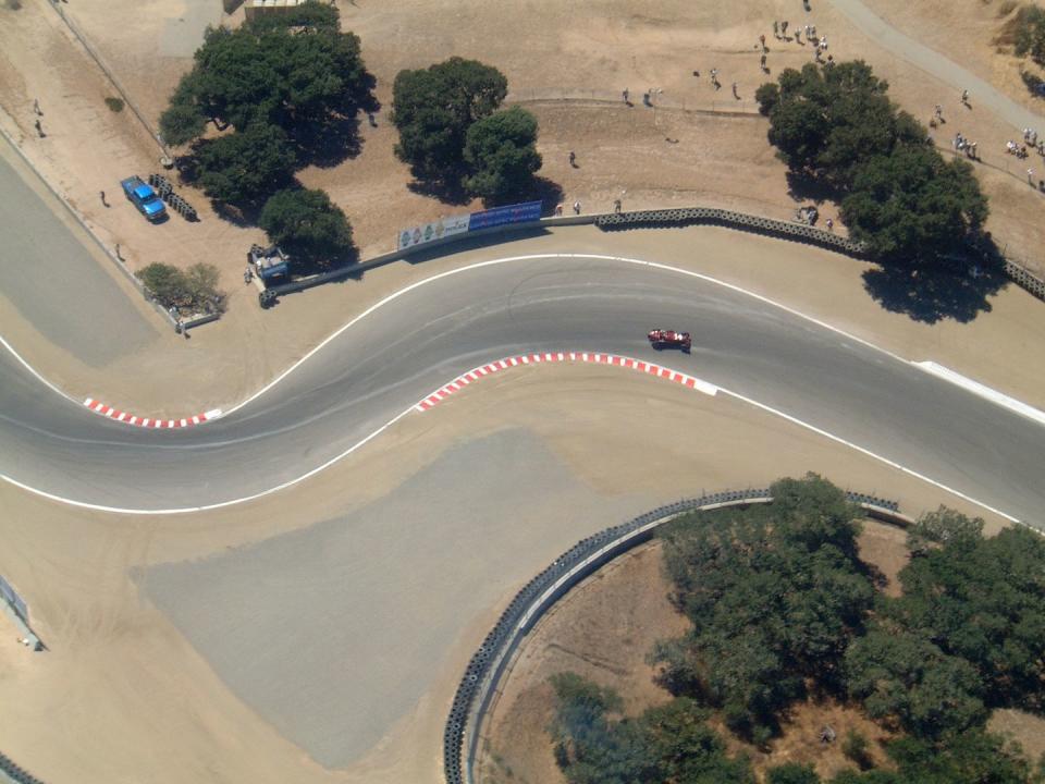 a high angle view of a road