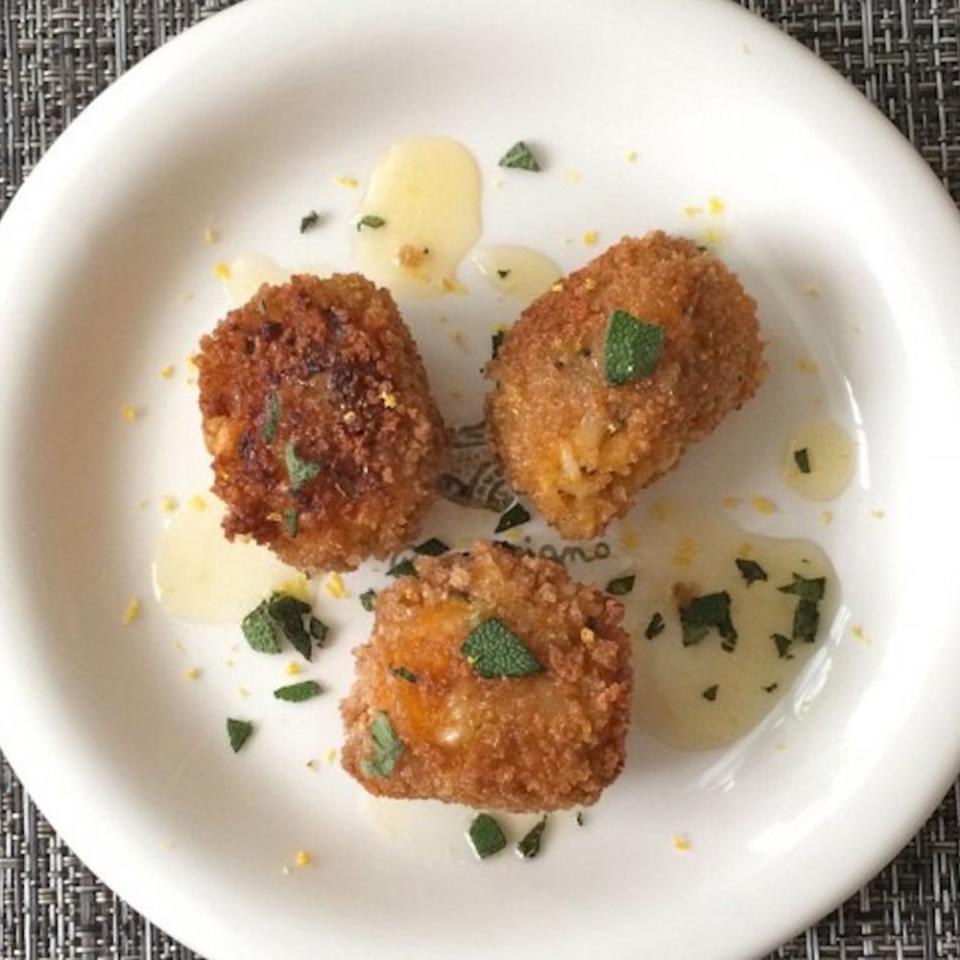 Butternut Sage Risotto Balls