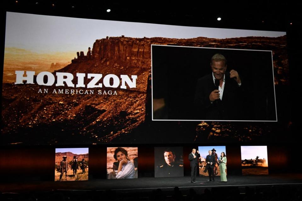 Kevin Costner said he was not prioritizing “Horizon” over “Yellowstone,” contrary to rumors. AFP via Getty Images