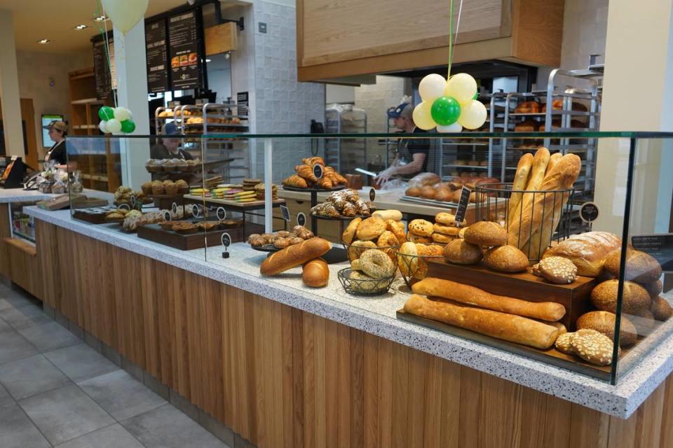 Panera Bread celebrated the grand opening of its first location Wednesday, March 22, in Bellingham. The restaurant is open from 6 a.m. to 9 p.m. Monday through Saturday and from 7 a.m. to 9 p.m. on Sundays.