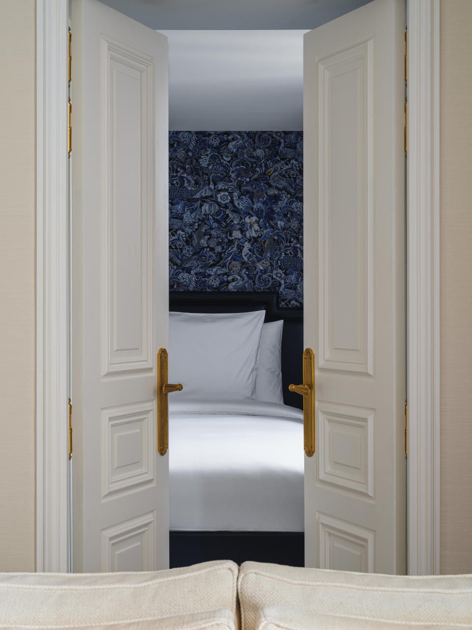 The rooms and suites at 1 Place Vendôme are meant to evoke being in a home, rather than a hotel.