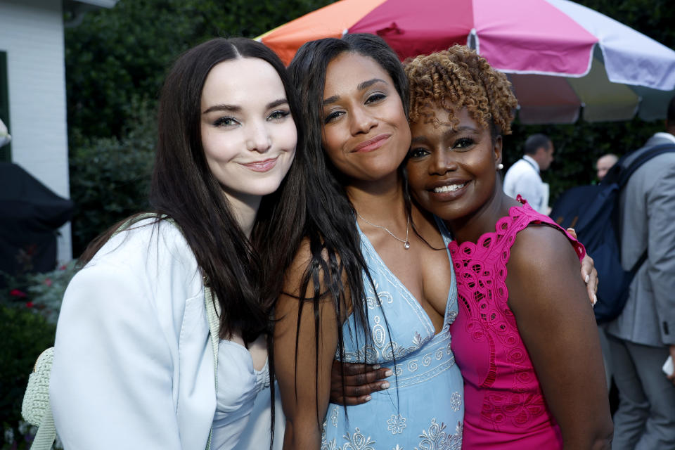 Dove Cameron, Ariana DeBose and Karina Jean-Pierre