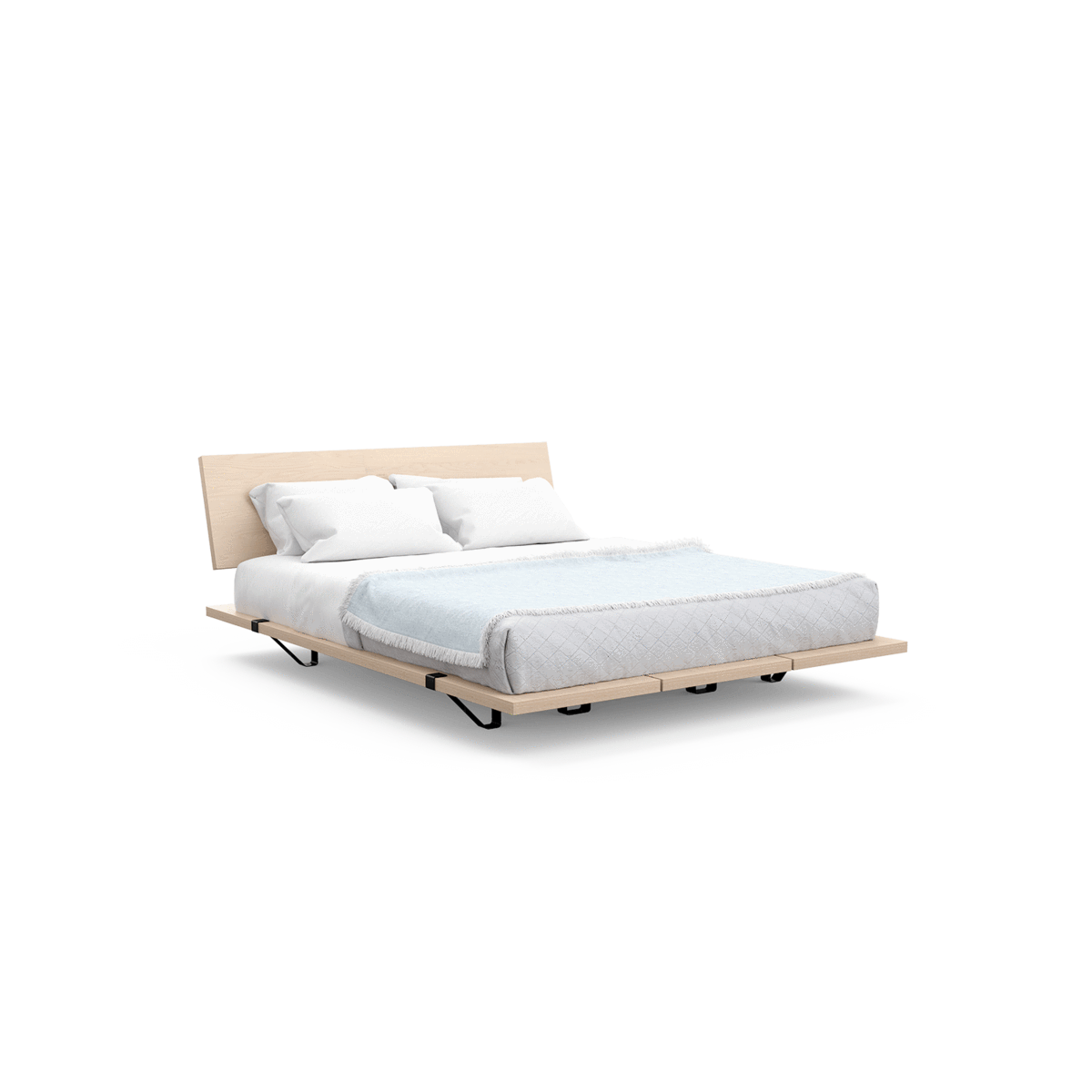 <p><a href="https://floydhome.com/products/the-bed-frame#the-bed-frame___Configuration_Full/Queen%20+%20Headboard__Wood%20Type_Birch__Hardware%20Color_Black" rel="nofollow noopener" target="_blank" data-ylk="slk:Shop Now;elm:context_link;itc:0;sec:content-canvas" class="link rapid-noclick-resp">Shop Now</a></p><p>The Bed Frame</p><p>floydhome.com</p><p>$995.00</p>