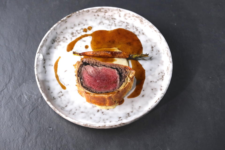 A Beef Wellington in the 'Top Chef' episode "Battle of the Wellingtons."