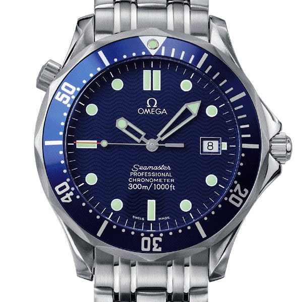 The Omega Seamaster automatic, ref 2531.80.00, worn in Tomorrow Never Dies