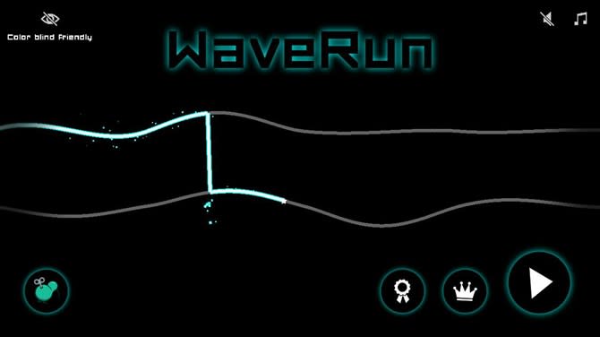 《WaveRun》聲波跑酷，一不注意就結束遊戲！