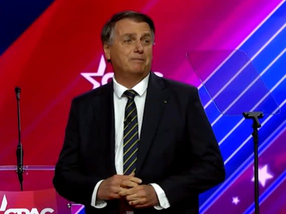 Jair Bolsonaro at CPAC (Screenshot / CPAC)