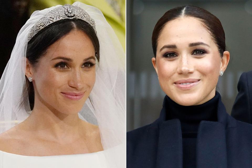 Meghan Markle wedding earrings