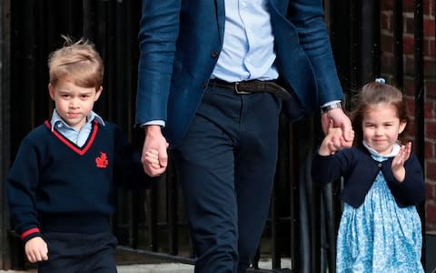 The Duke said he had become particularly concerned about the impact of social media on children since becoming a father - Credit: AFP