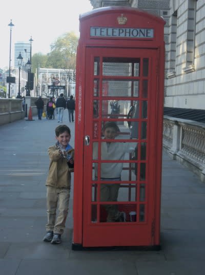 Drake and Dominick in London