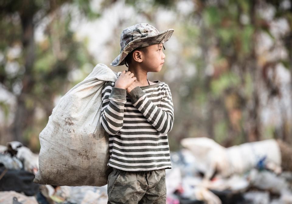Children belong in schools not workplaces. Child labour deprives children of their right to go to school and reinforces intergenerational cycles of poverty.
