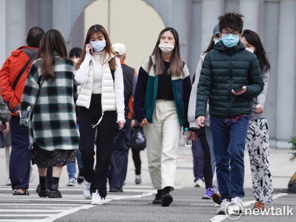 今天各地低溫約15至18度，一整天體感仍較涼冷。（資料照）   圖：張良一/攝