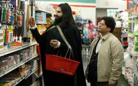 Kayvan Novak and Harvey Guillen as Guillermo