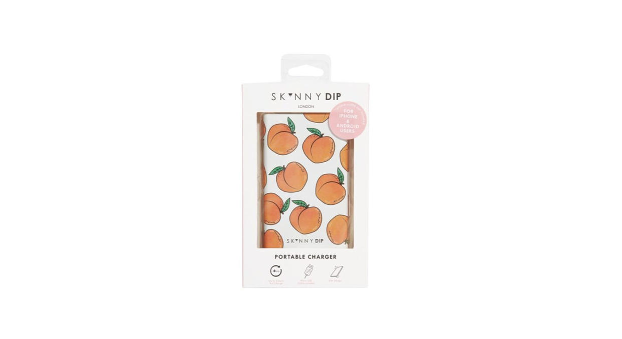 Skinny Dip Peachy Portable Charger