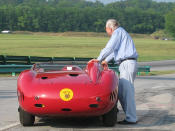 Celebrating the 50th anniversary of the opening of Virginia International Raceway, Carroll Shelby is pictured here with a Maserati 450S that he raced in 1957. (3/28/2007)<br><br>(Photo: <a href="http://www.flickr.com/photos/flickrme/777415960/in/photostream/" rel="nofollow noopener" target="_blank" data-ylk="slk:Race Fan;elm:context_link;itc:0;sec:content-canvas" class="link ">Race Fan</a> | Flickr)