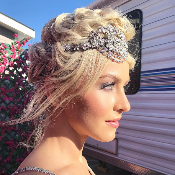 Julianne Hough's Pinterest-Inspired Updo