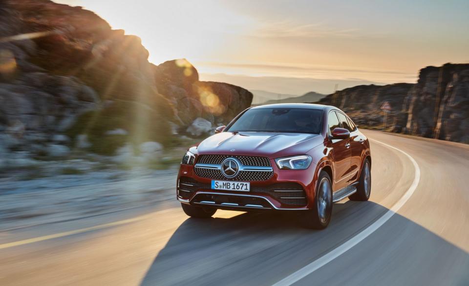 View Photos of the New Mercedes GLE Coupe