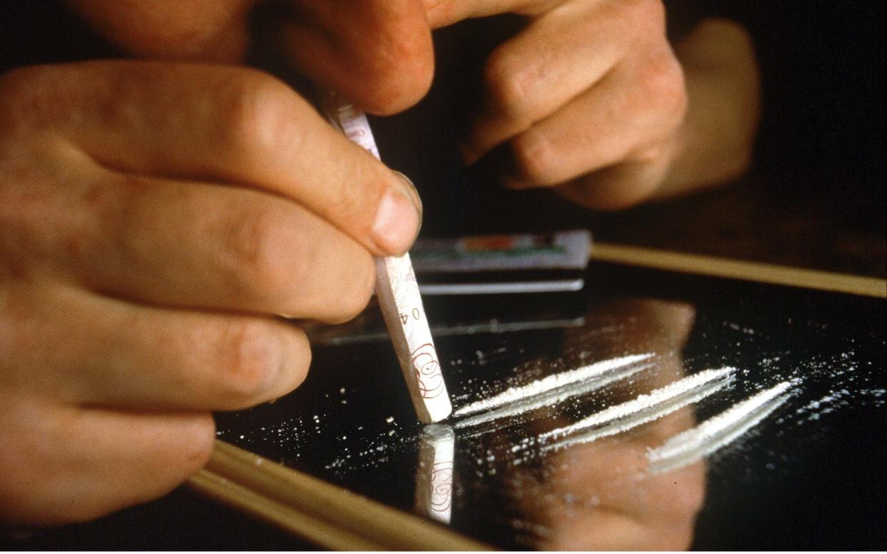 Traces of cocaine have been found in a large number of public places from cathedrals to the Houses of Parliament  - Rex Features/Andy Drysdale 