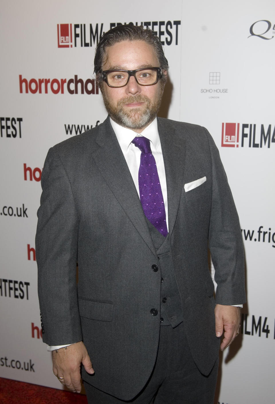 Andy Nyman arriving for the premiere of The Glass Man shown as part of the Film4 FrightFest at the Empire Cinema, Leicester Square, London.   (Photo by Anthony Devlin/PA Images via Getty Images)