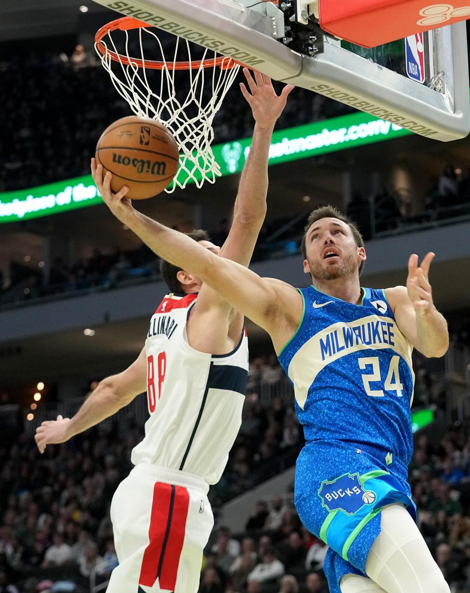 Pat Connaughton signed with the Bucks in 2018 after not receiving an offer from the Portland Trail Blazers.