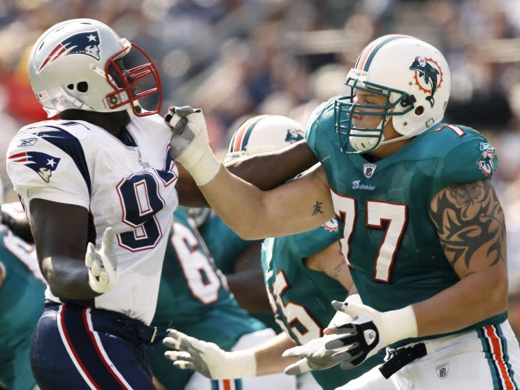 Jake Long announced his retirement from the NFL. (AP)