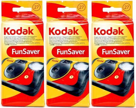 Disposable Kodak Camera (3-Pack)