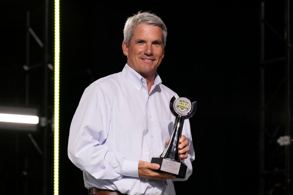 Olentangy Liberty hockey coach Kevin Alexander was named Coach of the Year at the Central Ohio High School Sports Awards.