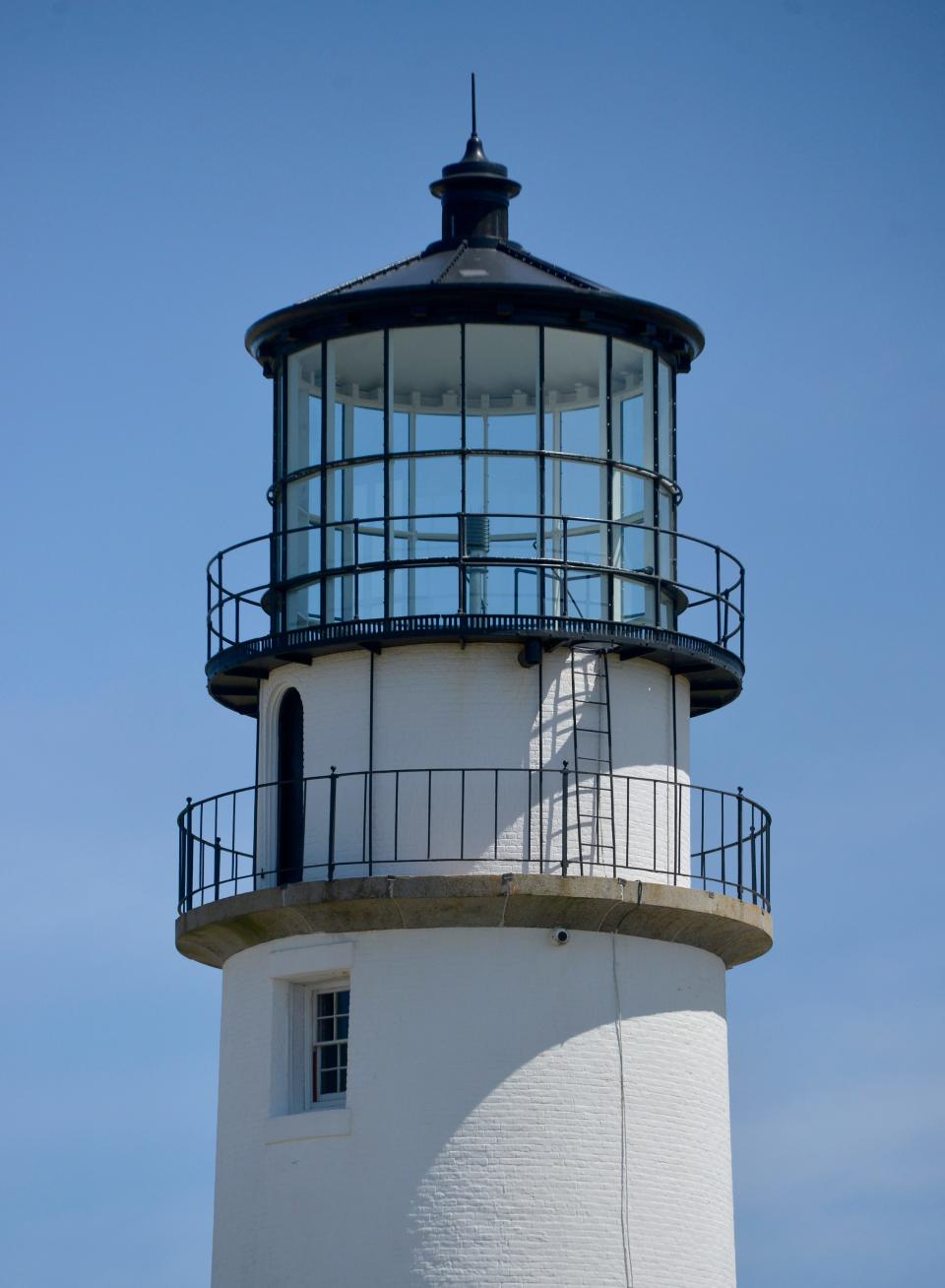 Highland Light in North Truro was moved 450 feet back from the eroding bluff in 1996.