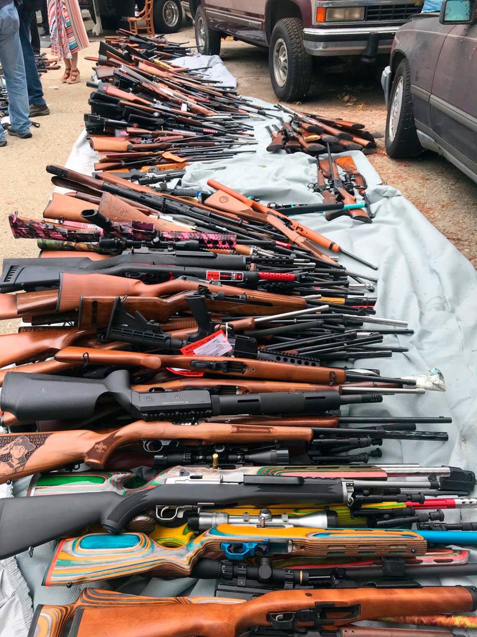 Man Charged After Police Seize Over 1,000 Guns