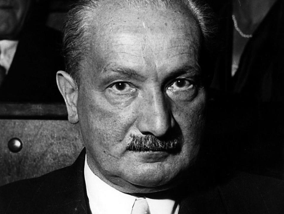 German philosopher Martin Heidegger  (Alamy)