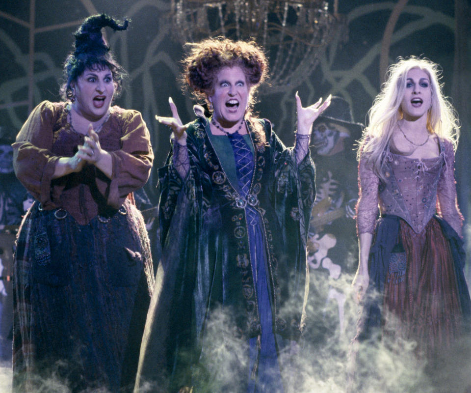 The Sanderson Sisters from Hocus Pocus