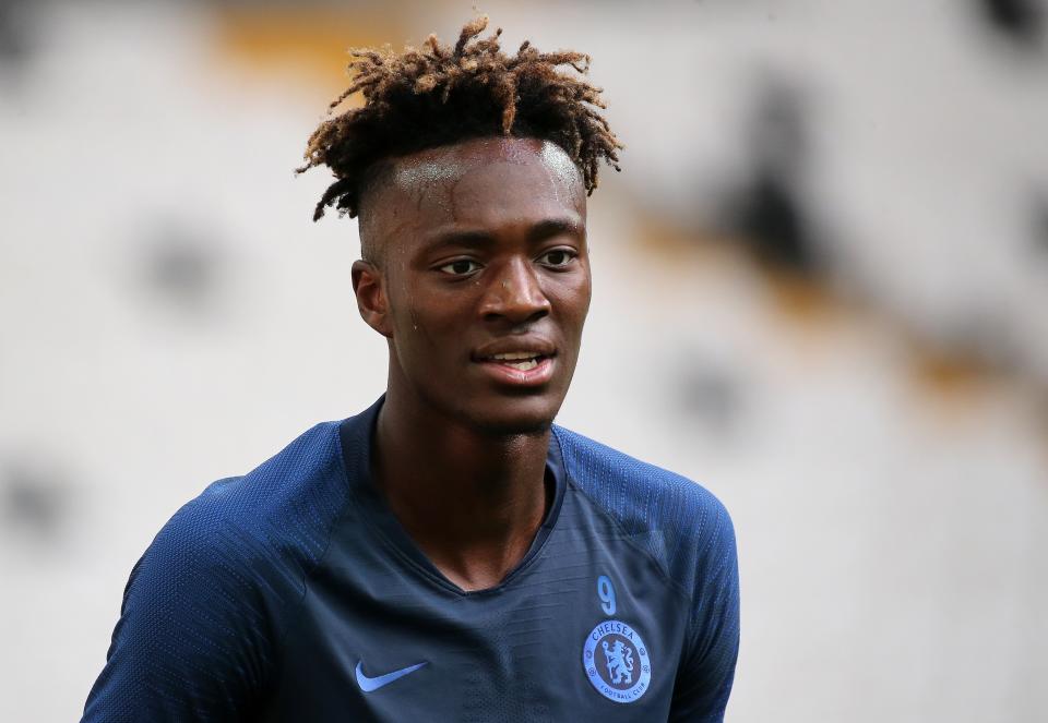 Tammy Abraham has also been a victim of racial abuse.  (Photo by Metin Pala/Anadolu Agency via Getty Images)