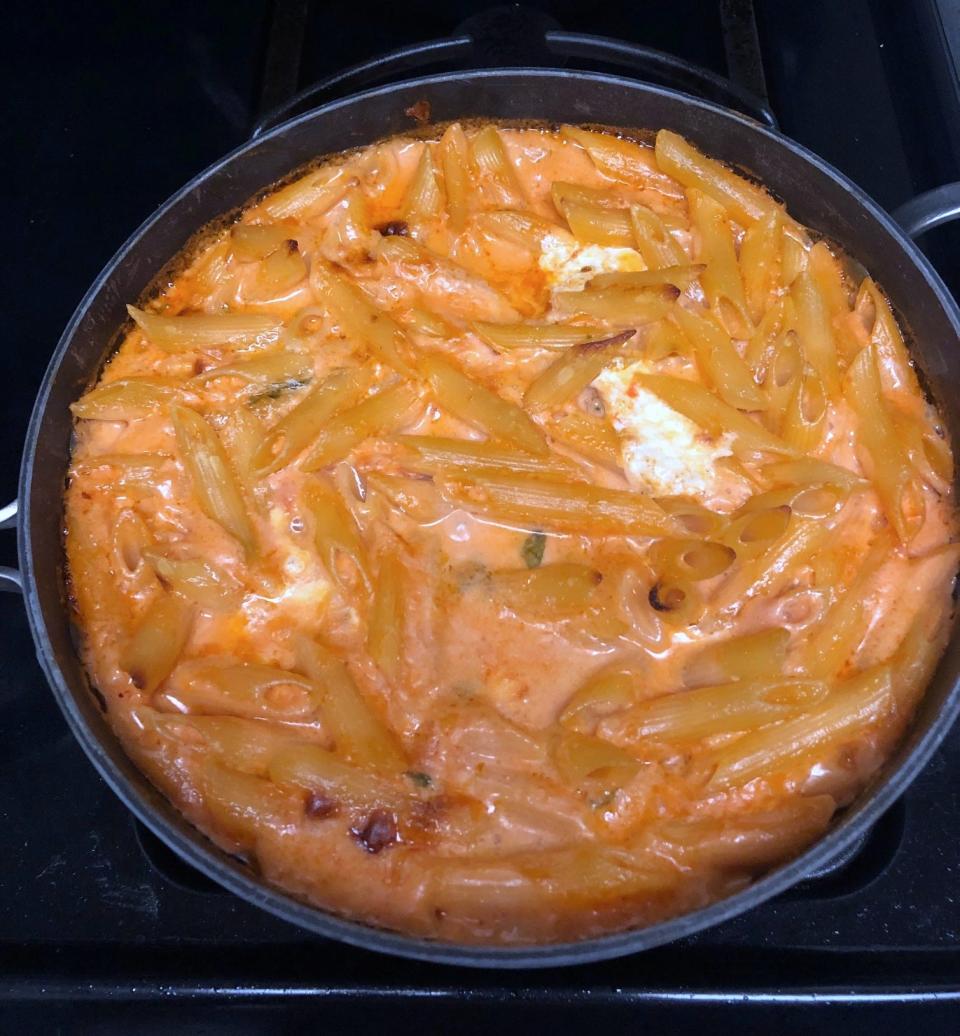 Ina Garten's penne pasta