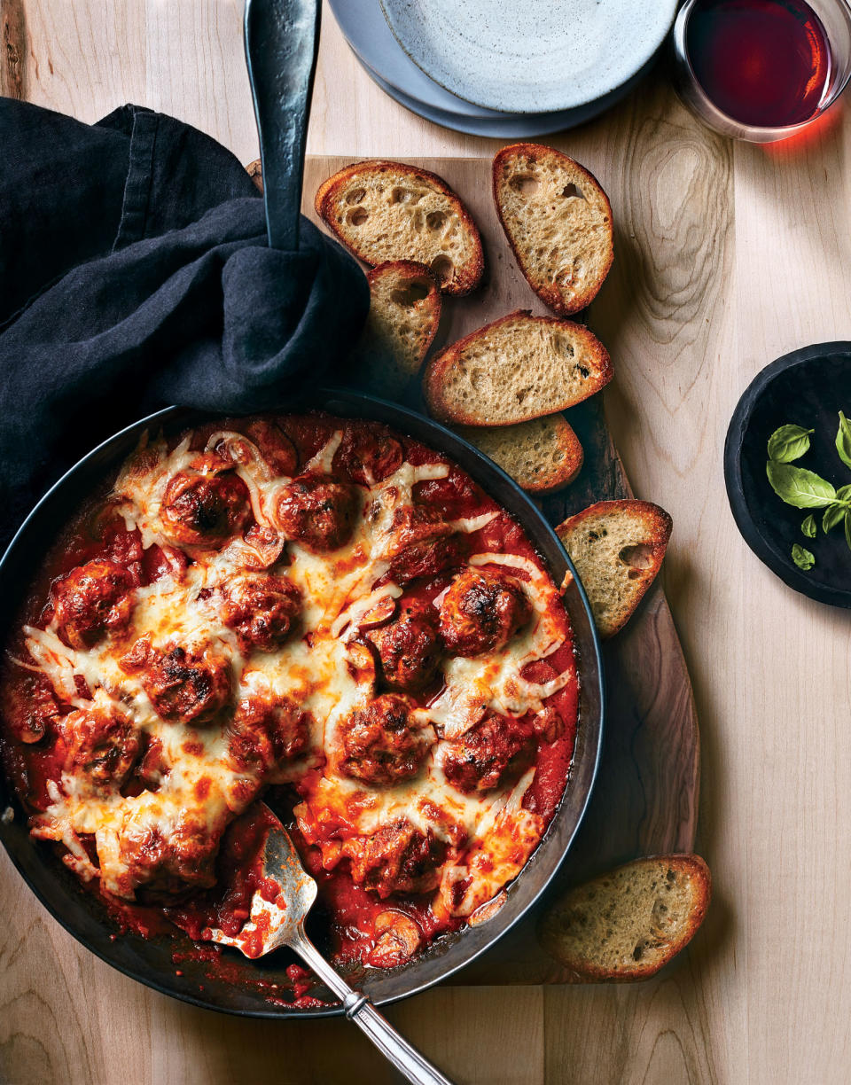 Family-Style Meatball "Fondue"