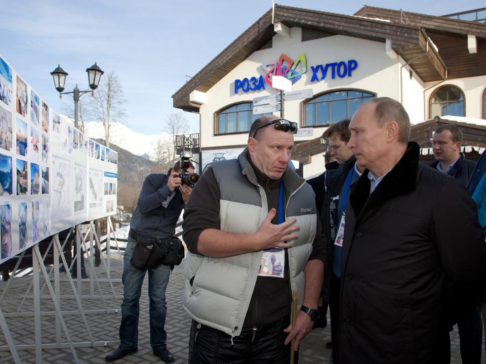 vladimir potanin vladimir putin sochi olympics