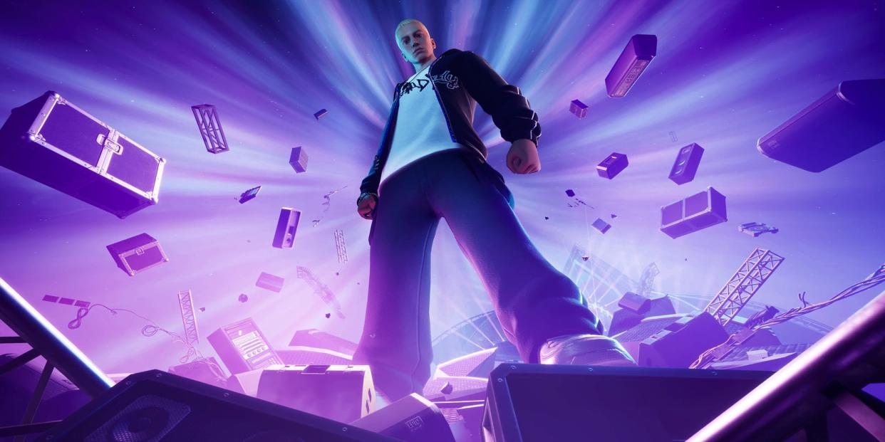  Eminem in Fortnite. 