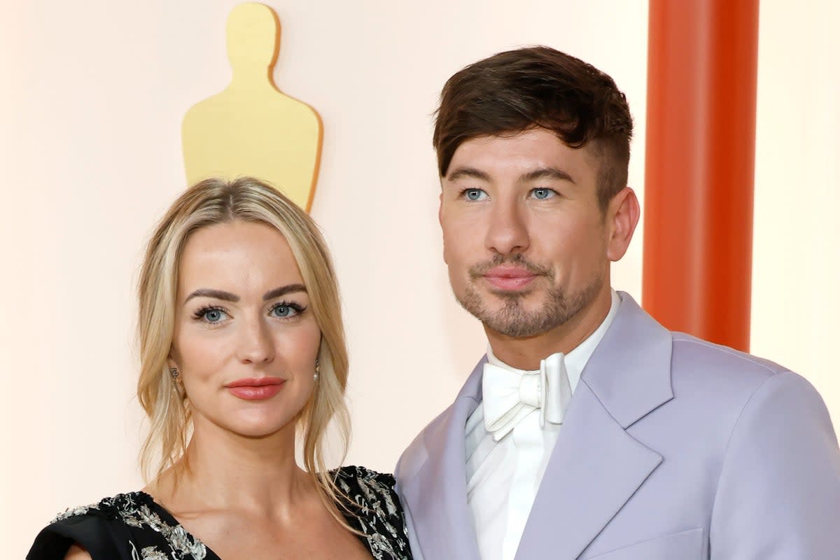 Alyson Sandro and Barry Keoghan at the Oscars in 2023 (Getty Images)