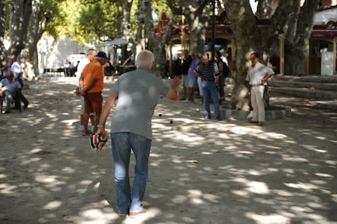 Boules, Paace des Lices, St Tropez - Credit: Universal Images Group Editorial/Andia