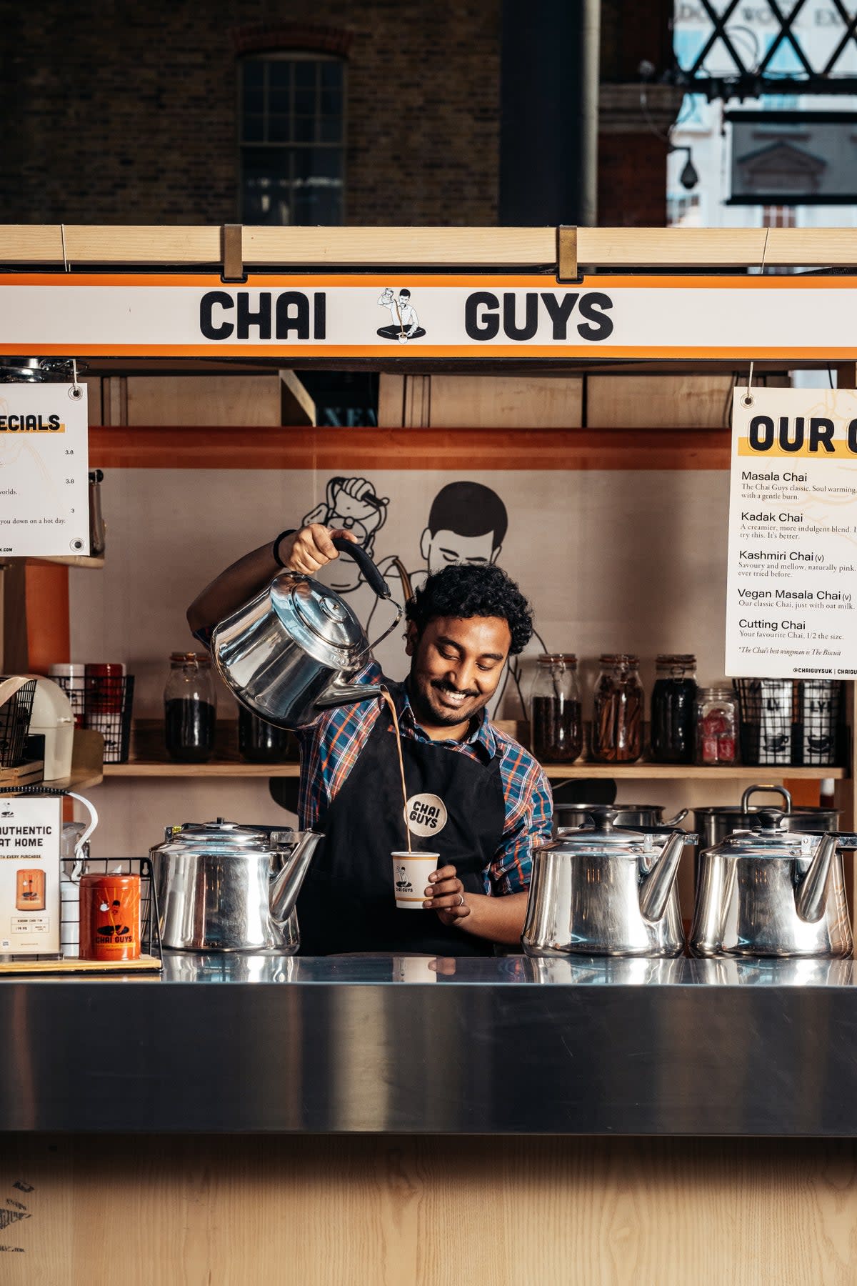 Chai there: the growing café group is opening its biggest site to date  (Chai Guys)