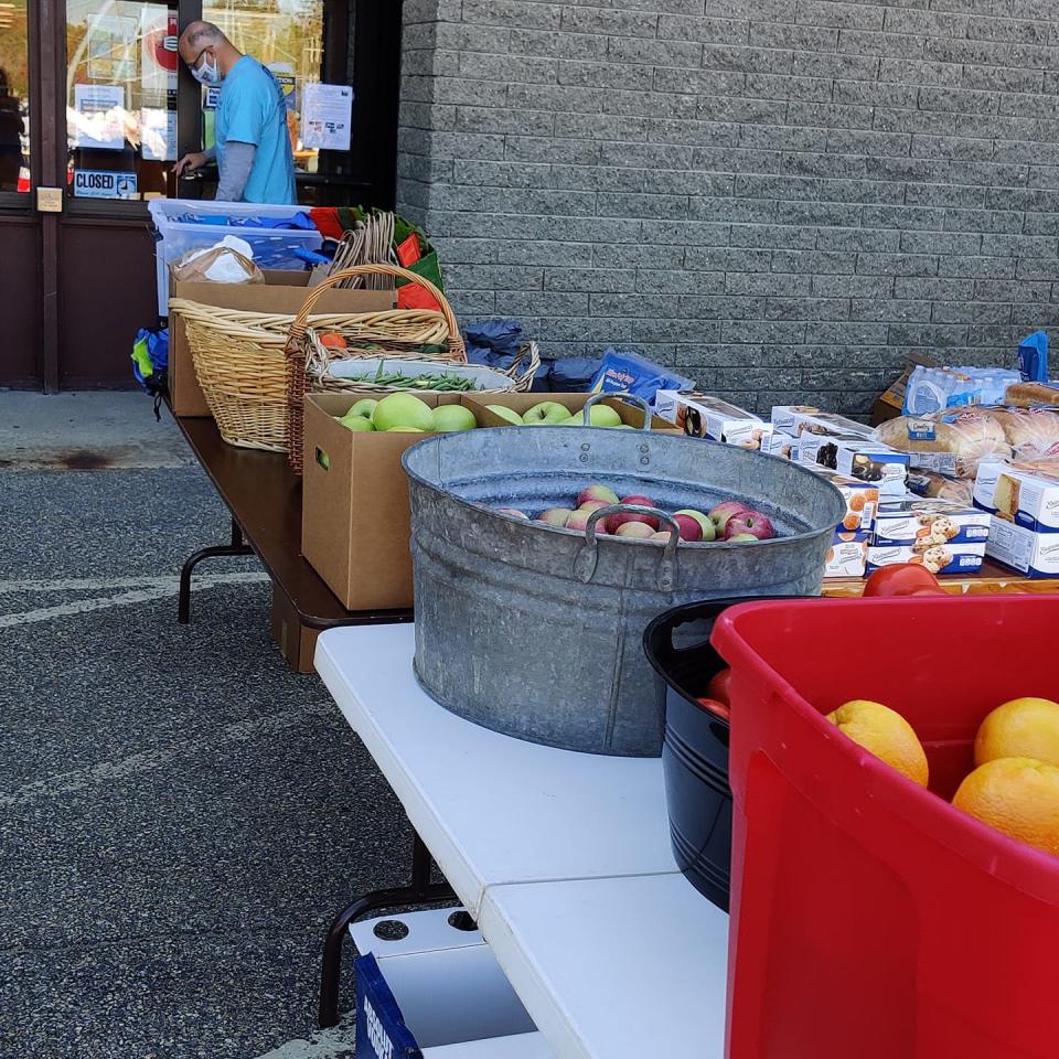 A fresh and non-perishable food pantry will be part of Saturday's Senior Day of Caring Saturday.